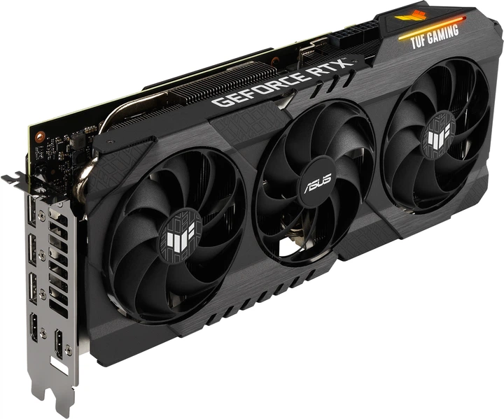 Видеокарта Asus PCI-Ex GeForce RTX 3070 Ti TUF Gaming Edition OC