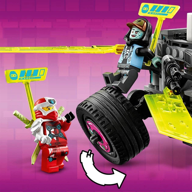 Конструктор LEGO Ninjago Спеціальний автомобіль Ніндзя 419 деталей (71710) - зображення 9