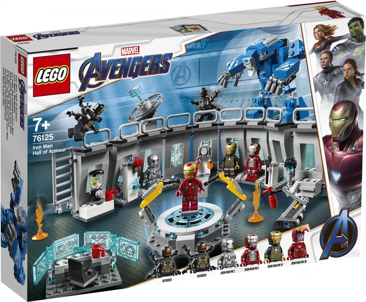 Конструктор LEGO Super Heroes Marvel Comics Лаборатория Железного