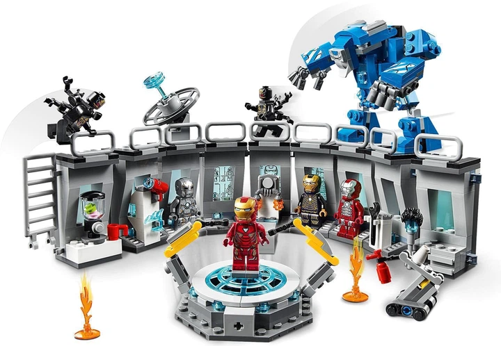 Конструктор LEGO Super Heroes Marvel Comics Лаборатория Железного