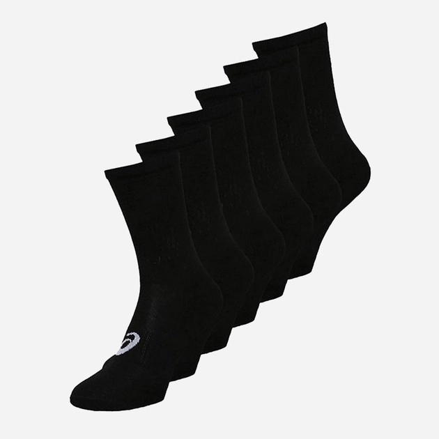 Носки Asics 6ppk Crew Sock 141802-0904 43-46 р 6 пар Черные (8718837020796) 