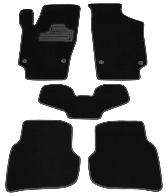 Текстильные коврики Pro-Eco для Volkswagen Polo (mkV)(седан) 2010→ (PE .