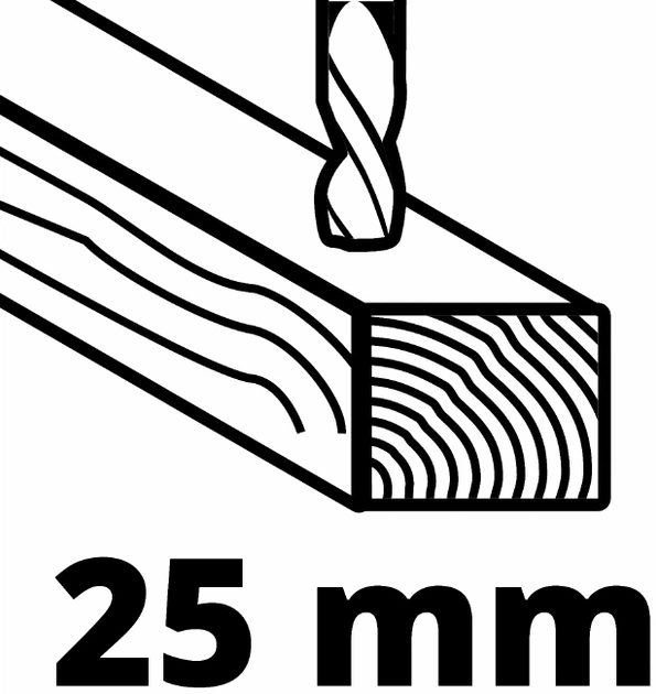 Wiertarka akumulatorowa Einhell X-Change TC-ID 18 Li-Solo (4513960) - obraz 7