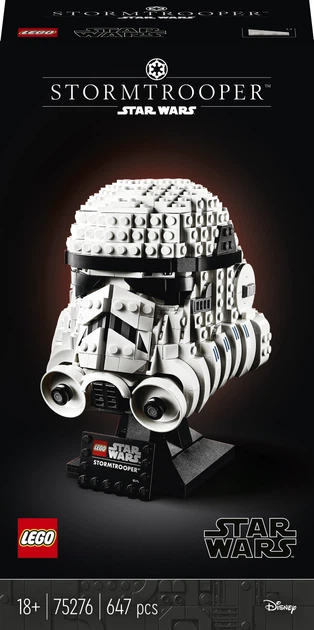 Конструктор LEGO Star Wars Шлем штурмовика 647 деталей (75276) - Фото 1 Конструктор LEGO Star Wars Шлем штурмовика 647 деталей (75276) - изображение 1