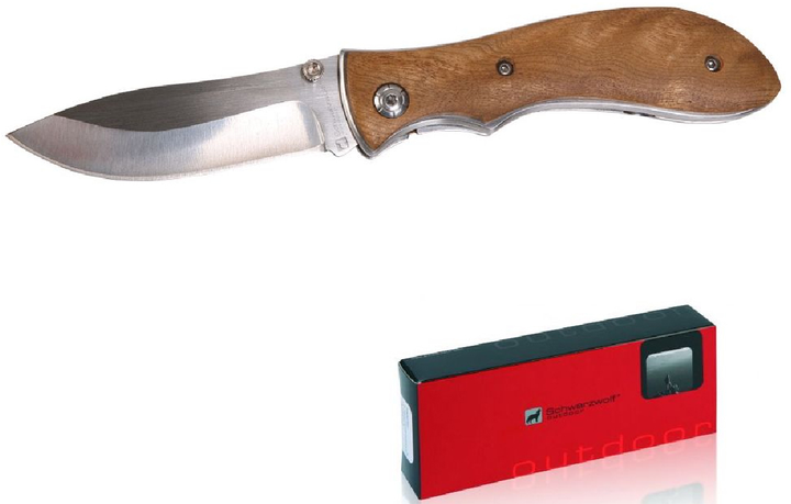 Нож складной Schwarzwolf Jungle Коричневый (F1900600SA3) - изображение 2