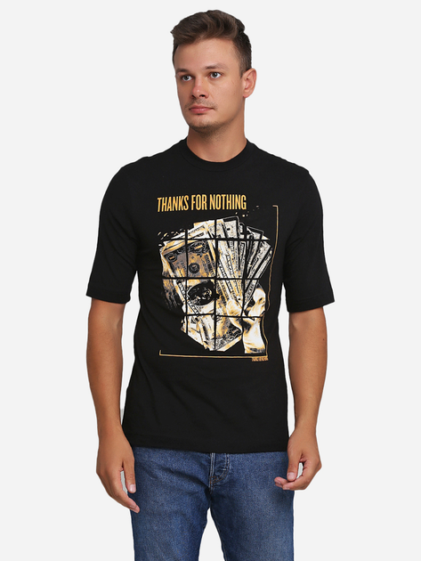 Футболка H&M 3hm01120104 XL Черная (2000000396859) - изображение 1