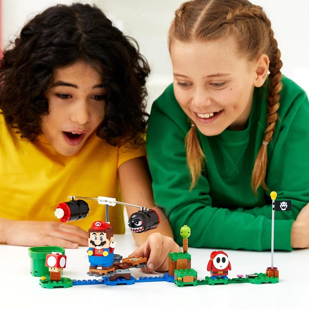 Zestaw klocków LEGO Super Mario Ostrzał Banzai Bill zestaw rozszerzający 132 elementy (71366) - obraz 5