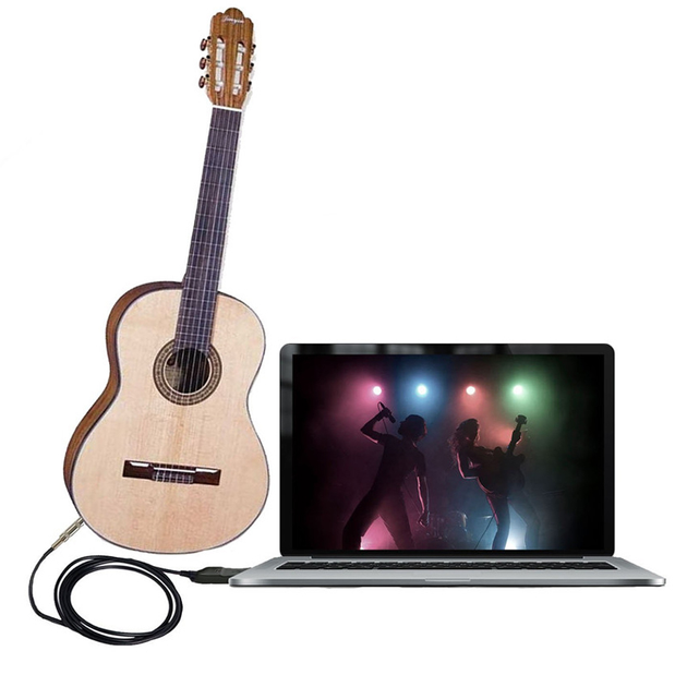 USB-кабель для гитары Alesis Guitar Link Plus (1/4'TS -> USB)