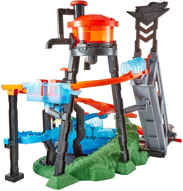 Hot Wheels 67台セット Игровой набор Hot Wheels City Ultimate Gator Car Wash Измени