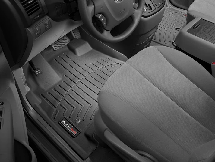 Автомобильные коврики в салон Weathertech на Kia SEDONA суц 08-14 передние черные КИА Седона WT0033701 - изображение 2