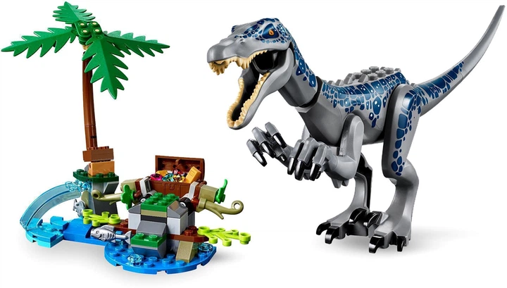Конструктор LEGO Jurassic World Поєдинок з баріоніксом: полювання