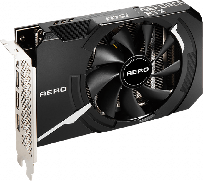 Видеокарта MSI PCI-Ex GeForce RTX 3060 Ti Aero ITX 8GB GDDR6