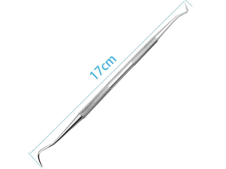 Набор инструментов BauTech Стоматологический 6 шт из нержавеющей стали Серебристый (1009-141-00) - изображение 2