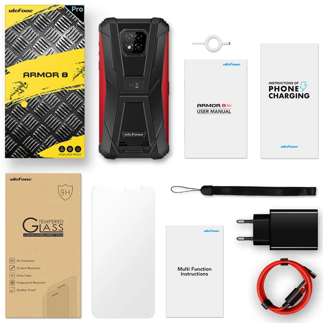 Smartfon Ulefone Armor 8 Pro 8/128GB Red (6937748734239) - Zdjęcie 9 Smartfon Ulefone Armor 8 Pro 8/128GB Red (6937748734239) - obraz 9