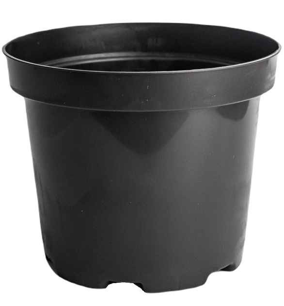 Горшок пластиковый для рассады KLODA - 2 Л / Ø 17 см / черный – фото ...