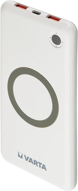 Powerbank Varta Wireless 10000 mAh White (57913101111) - obraz 2