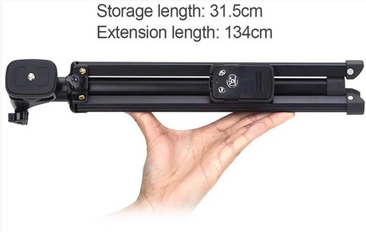 Штатив монопод Yunteng vct-1688 с Bluetooth кнопкой и чехлом Оригинал - Фото 4 Штатив монопод Yunteng vct-1688 с Bluetooth кнопкой и чехлом Оригинал - изображение 4
