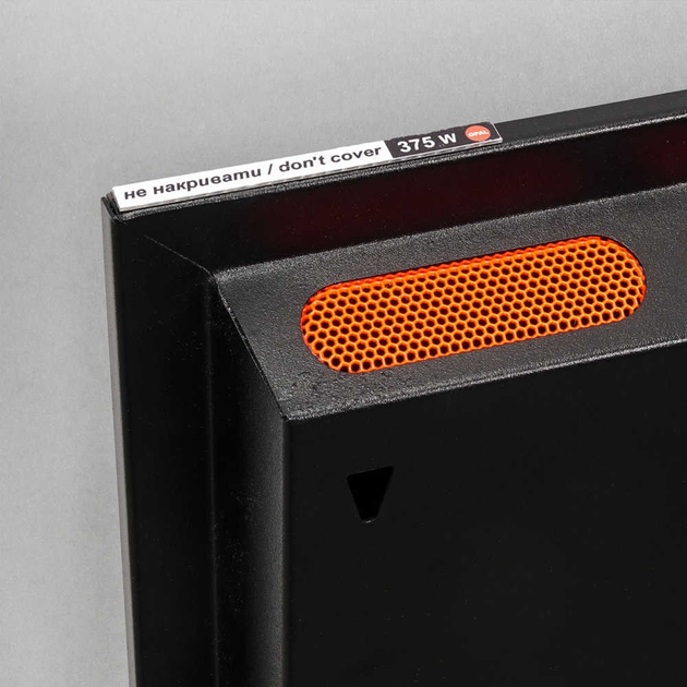 Керамическая отопительная панель OPAL 375CL климат-контроль черная площадь до 10 кв м - изображение 4