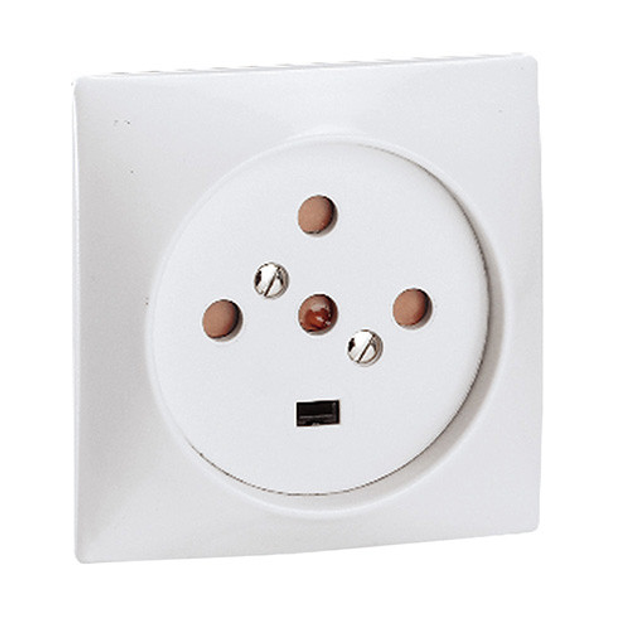 Розетка силовая для электроплиты Legrand 3К+З+Н 20А 3-фазная (055427 ...