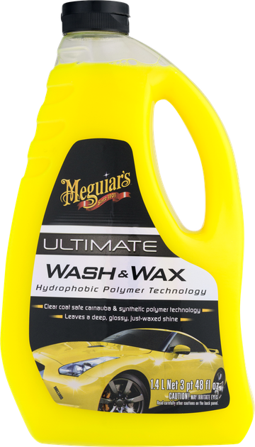 Автошампунь с виском Meguiars Ultimate Wash & Wax 1,42л Meguiars G17748 - изображение 3