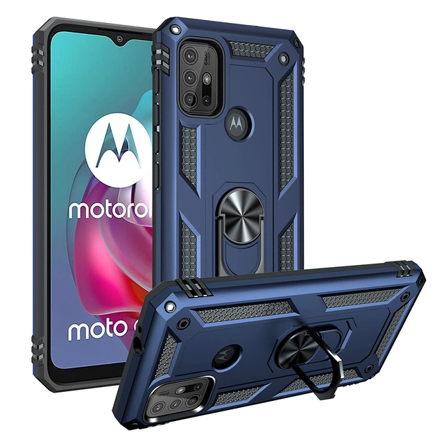 Ударостійкий чохол Shell Ring для Motorola Moto G20 Темно-синій - Фото 1 Ударостійкий чохол Shell Ring для Motorola Moto G20 Темно-синій - изображение 1
