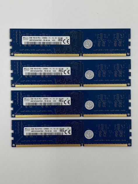 Оперативная память Hynix DIMM 8Gb (4*2Gb) DDR3 1600Mhz PC3-12800U 11-13 ...