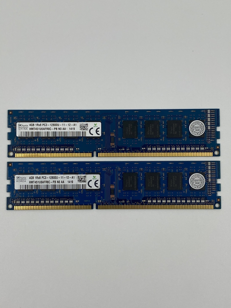 Оперативная память Hynix DIMM DDR3 8Gb (2*4Gb) 4Gb DDR3 1600MHz PC3 ...