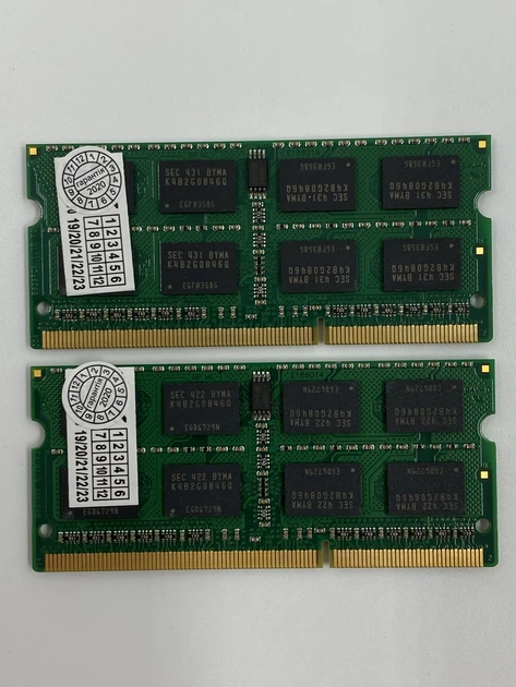 Оперативная память для ноутбука Transcend SODIMM DDR3L 8Gb (2*4Gb ...
