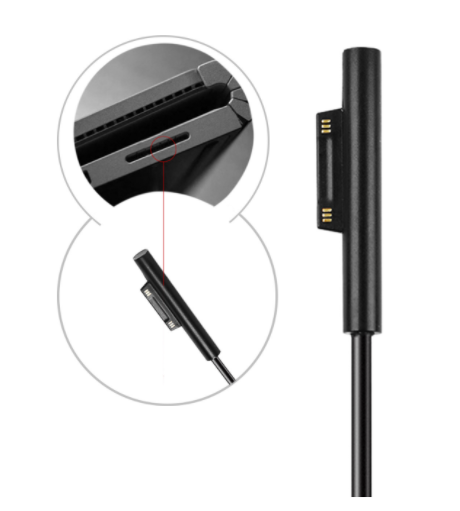 Кабель DK 200см Type-C / USB-C для Microsoft Surface Pro 3 (011916) (black) - Фото 6 Кабель DK 200см Type-C / USB-C для Microsoft Surface Pro 3 (011916) (black) - изображение 6