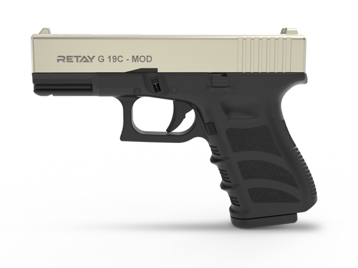 Стартовий пістолет Retay G 19C, 9мм. ,7-зарядний (X614209S) - зображення 1