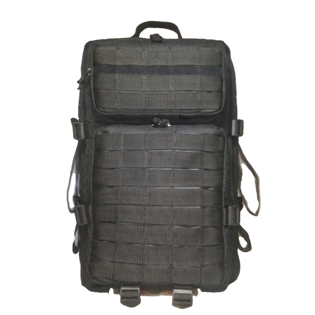 Рюкзак тактический 5.15.b 38 литров Assault Кордура 500D Черный - изображение 2