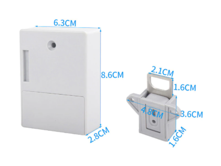 RFID замок YLI Electronic для шкафчиков и мебели Электронный Скрытый&nbsp; Белый (1009-651-00) - изображение 5