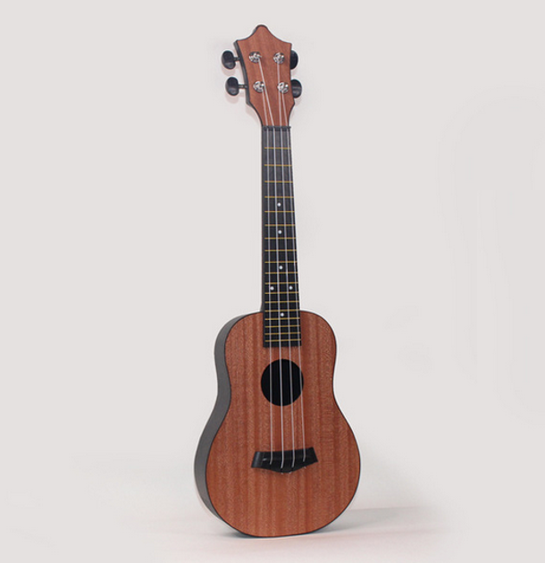 Укулеле сопрано (гавайская гитара) Onijia Soprano-21 Natural Медиатор ...