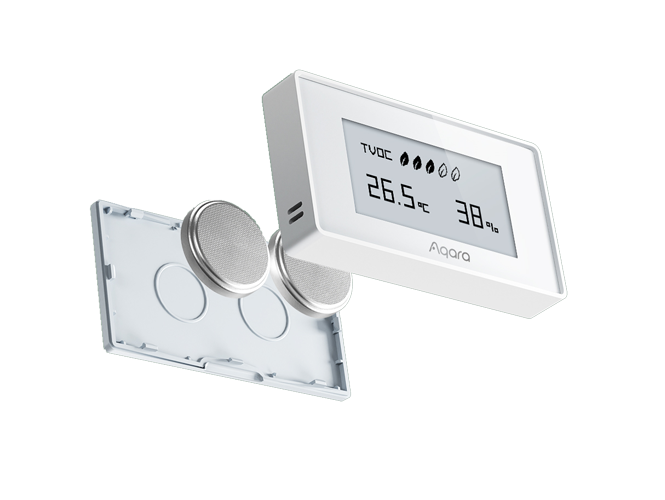 Датчик качества воздуха Aqara TVOC Air Quality Monitor (AAQS-S01) Zigbee 3.0 Apple HomeKit - Фото 8 Датчик качества воздуха Aqara TVOC Air Quality Monitor (AAQS-S01) Zigbee 3.0 Apple HomeKit - изображение 8