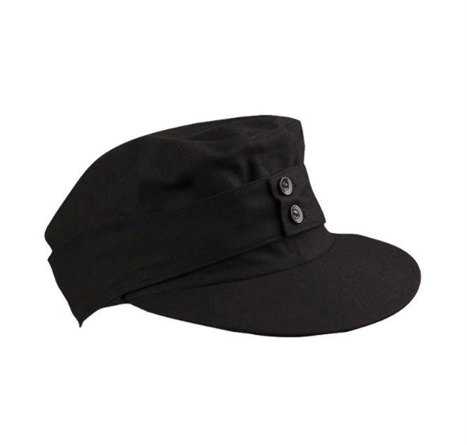 Полевая кепка М-43 Mil-Tec цвет черный размер 61 (12305002_61) - изображение 1