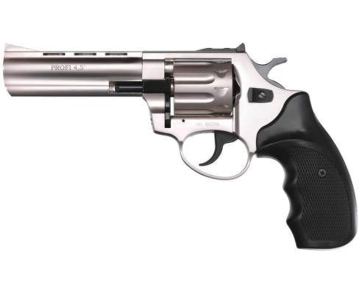 Револьвер під патрон Флобера PROFI-4.5 "сатин / пласт + подарунок Патрони Флобера 4 мм Sellier & Bellot Sigal (200 шт) - зображення 2