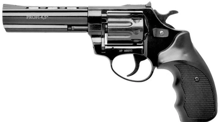 Револьвер під патрон Флобера PROFI-4.5 "черн / пласт + в подарунок Патрони Флобера 4 мм Sellier & Bellot Sigal (200 шт) - зображення 2