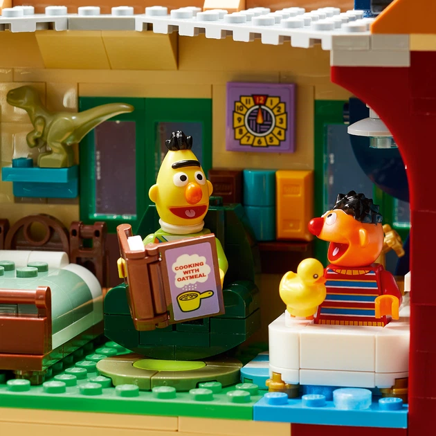 Конструктор LEGO Ideas Вулиця Сезам 123 1367 деталей (21324) - зображення 6