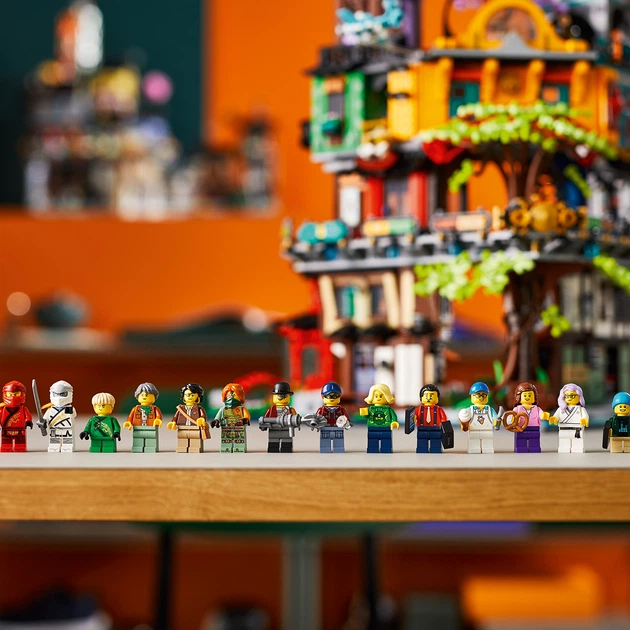Конструктор LEGO Ninjago Сади Ніндзяго-Сіті 5685 деталей (71741) - зображення 6