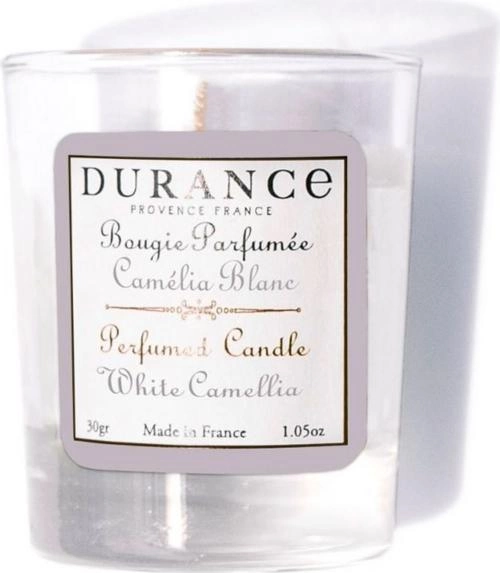 Свеча парфюмированная Durance Mini Perfumed Candle 30 г Белая камелия - изображение 1