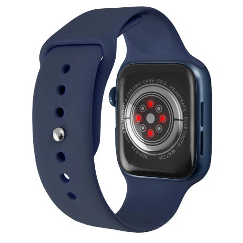 Смарт Часы Smart Watch Series 6 FK99 PLUS, 44mm Aluminium, 2 браслета, беспроводная зарядка, blue 8199 - изображение 3