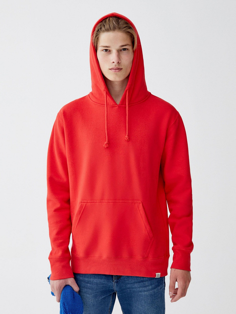 Pull and 2025 bear hoodie red