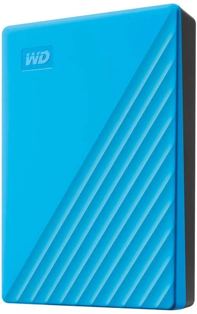 Dysk twardy Western Digital My Passport 4TB WDBPKJ0040BBL-WESN 2.5" USB 3.0 External Niebieski (0718037870212) - Zdjęcie 2 Dysk twardy Western Digital My Passport 4TB WDBPKJ0040BBL-WESN 2.5" USB 3.0 External Niebieski (0718037870212) - obraz 2