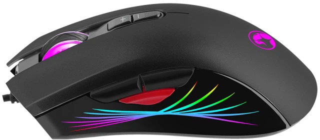 Миша Marvo M519 RGB USB Black (6932391923504) - зображення 4
