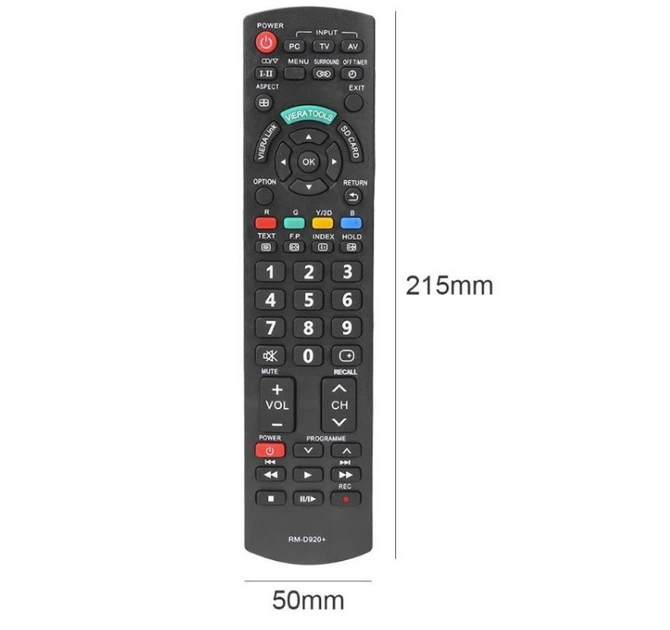 Пульт для телевизора Panasonic HUAYU RM-D920+ универсальный - изображение 6