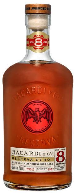 Ром Bacardi Gran Reserva 8 лет выдержки 0.7 л 40% (7610113001516) - изображение 1