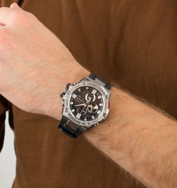 CASIO G-SHOCK G-Steel GST-B100-1AER Solar Bluetooth – купить