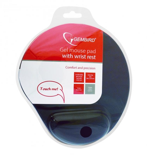 Коврик для мыши Gembird MP-GEL-BK - изображение 3