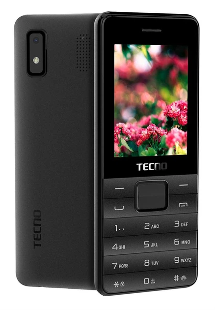 Мобильный телефон Tecno T372 Triple Sim Black (4895180746833) - Фото 1 Мобильный телефон Tecno T372 Triple Sim Black (4895180746833) - изображение 1