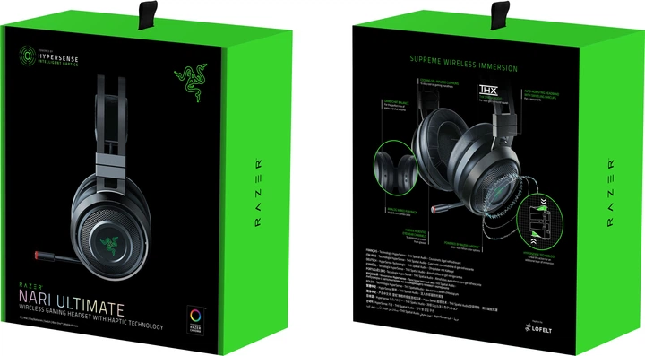 Наушники Razer Nari Ultimate Wireless (RZ04-02670100-R3M1) купить